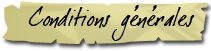 Conditions generales